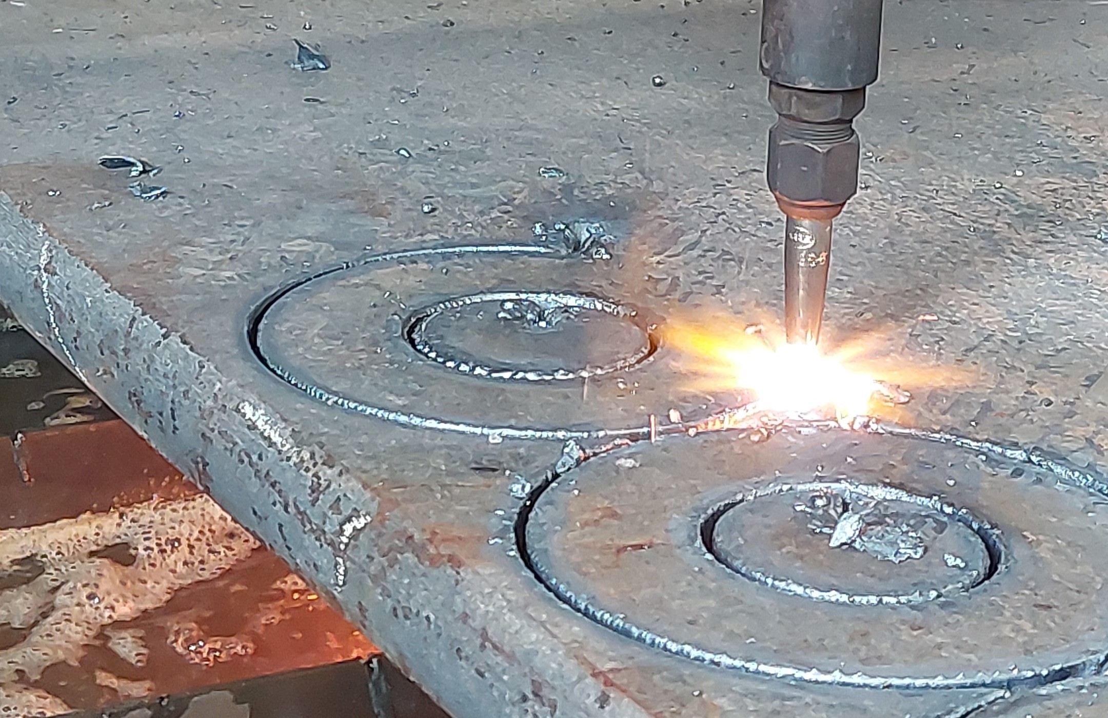 Corte plasma e oxicorte de chapas img7